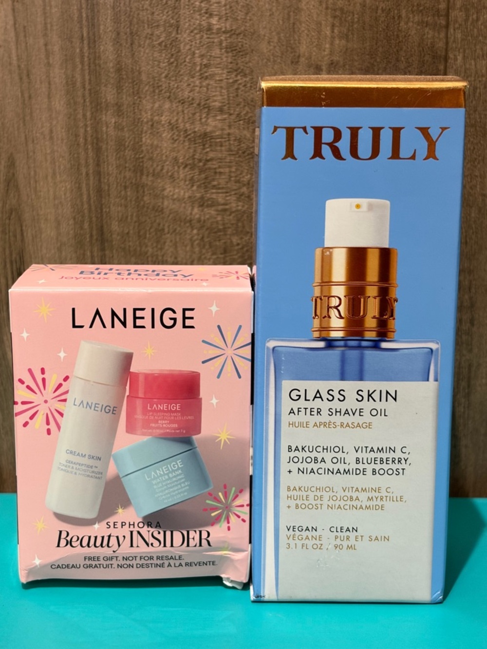 TRULY Glass Skin After Shave Oil & Laneige